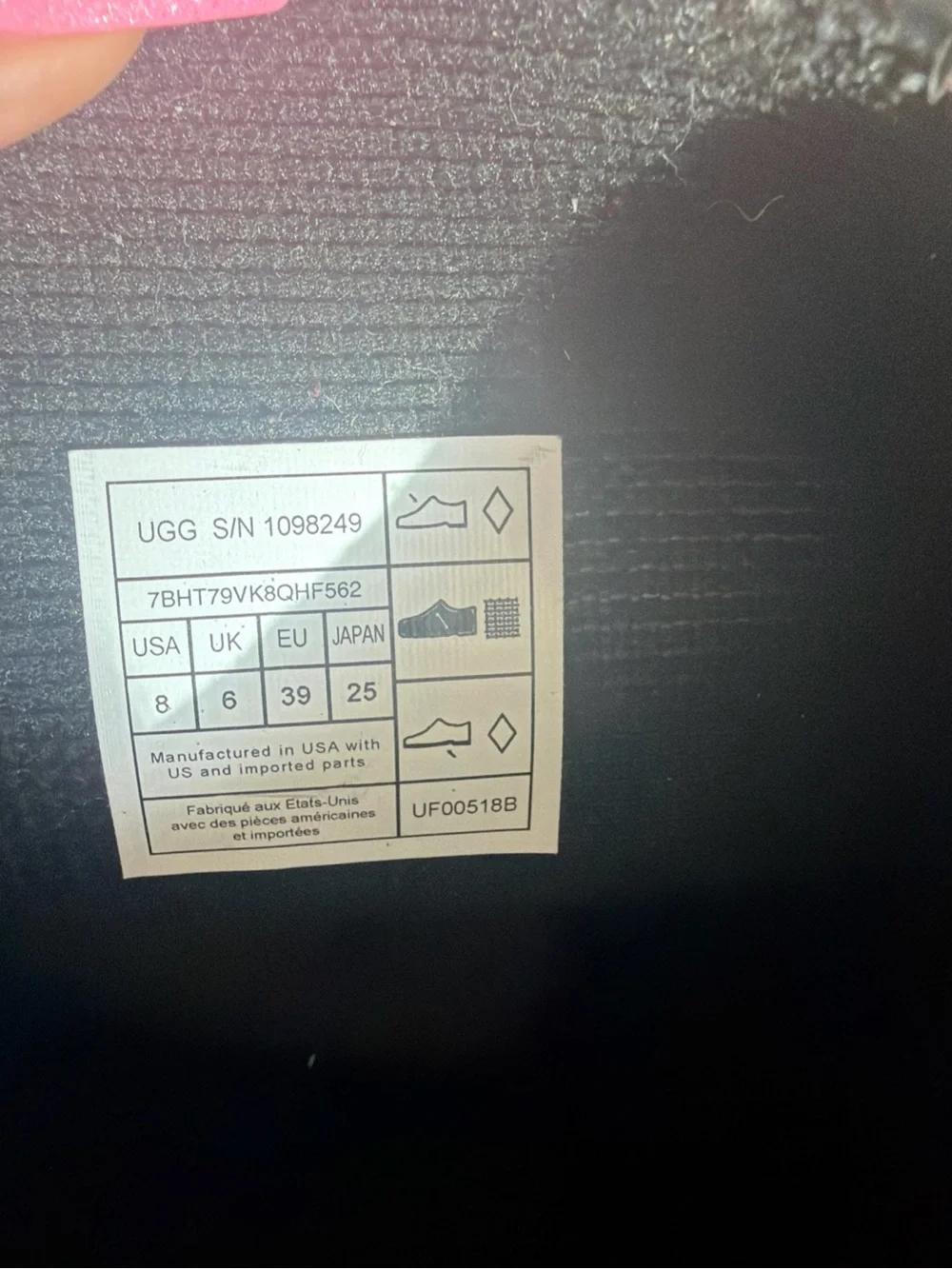 UGG image shows
